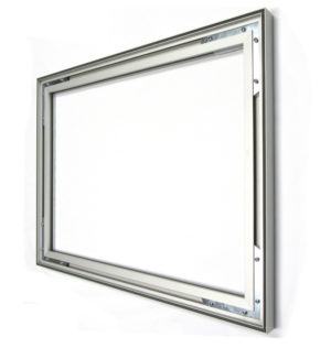 #27: Non-lit 1-sided 27x40mm Wall or Ceiling Mount aluminum SEG Frame